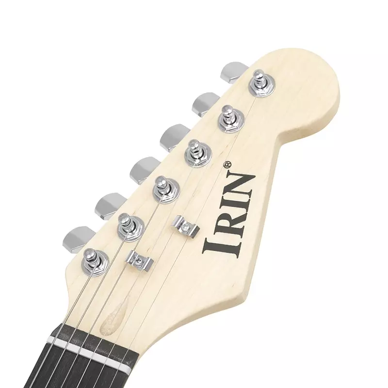 Chitarra elettrica IRIN 39 pollici 6 corde 21 tasti chitarra elettrica corpo in tiglio con borsa Capo parti e accessori per chitarra necessari