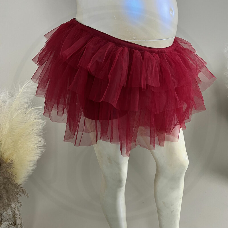 Тюлевое платье для беременных Don & Judy, укороченный топ, юбка, юбка для фотосъемки, блузка-туба, вечернее платье для выпускного вечера, детский подарок