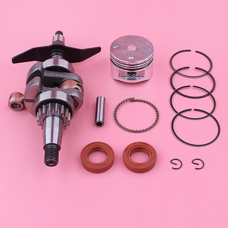 Crankshaft 39mm Piston Ring Oil Seal Kit For Honda GX31 GX 31 Grass Trimmer Lawn Mower Engine Parts Garden Tool Parts