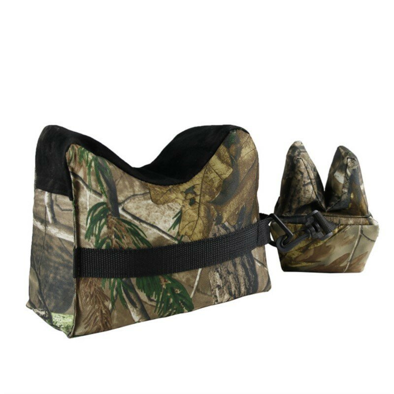 야외 사냥 슈팅 전술 sandbags 수 있습니다 학교 시력 클립 고정 샌드백 지원 가방 콤보 전면 및 후면 가방