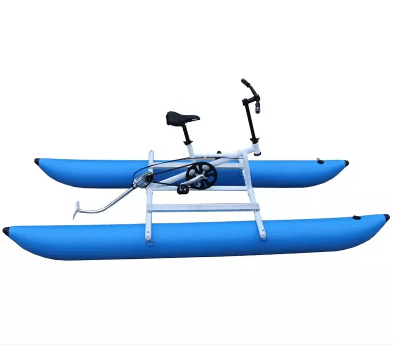 Portable Inflatable Water Pedal Bicycle Aqua Bike For Sale