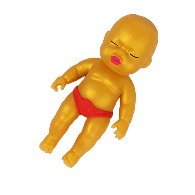 5 inch Babypop Rekbaar Speelgoed Knijp Splash Speelgoed voor Decomprimeren Kantoor Zacht TPR Speelgoed Angst Relief Volwassen
