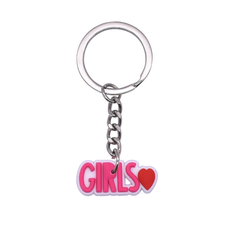 2024 Miniso Barbie Schlüssel bund Cartoon Schlüssel anhänger Anhänger Mädchen Schmuck Anime Zubehör Mode Schlüssel ring heißen Verkauf Kinder Geschenke neu