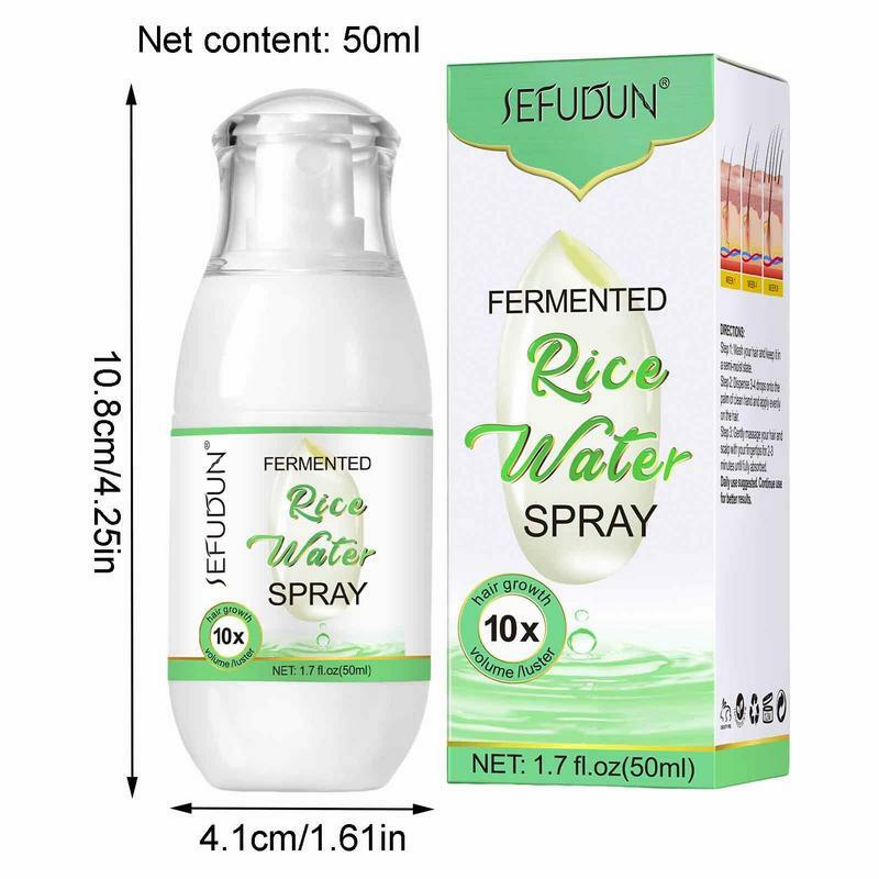 Spray d'acqua di riso Spray per la crescita dei capelli balsamo Spray prodotti per la cura dei capelli 50ml