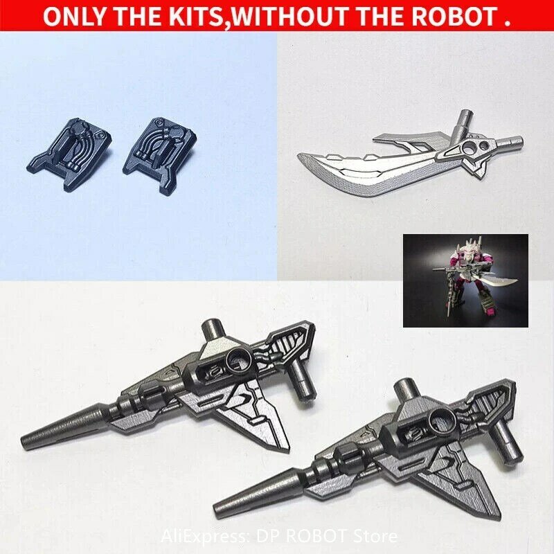 Arm Cover Big Gun Knife Weapon Upgrade Kit For Transformation Legacy Skullgrin Action Figure Accessories-BDT