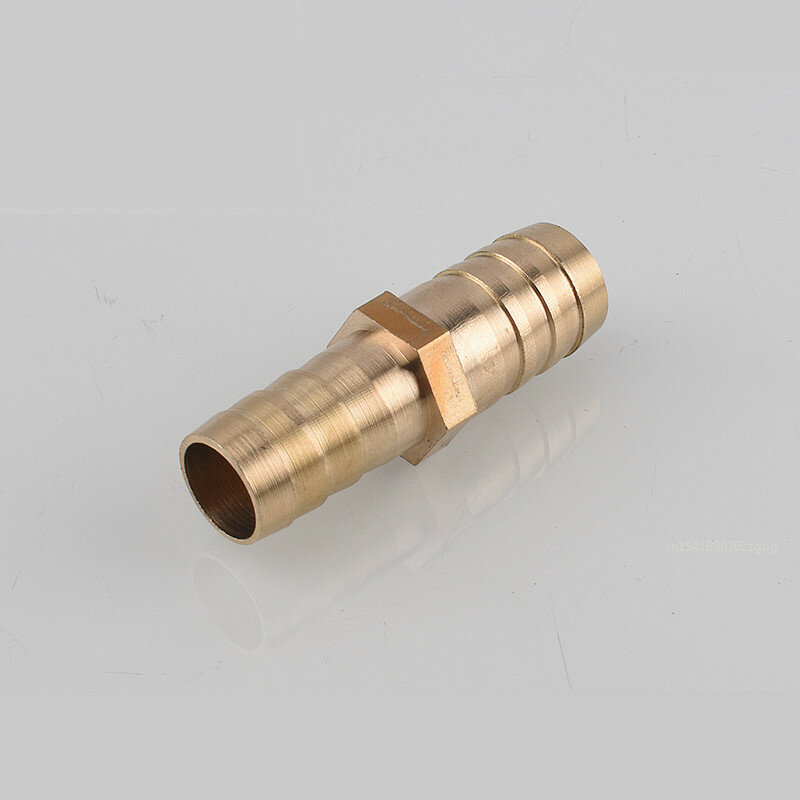 3-25mm 6mm 4mm 8mm 10mm kuningan 2 cara mengurangi lurus selang Barb pipa berduri Fitting Reducer tembaga Coupler konektor adaptor