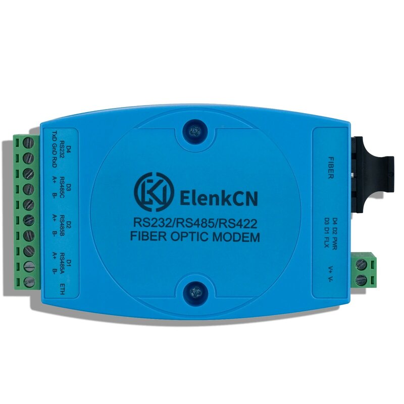 Широкий диапазон входного напряжения Промышленный Ethernet 100M гигабитный 5-портовый рельсовый сетевой оптический трансивер
