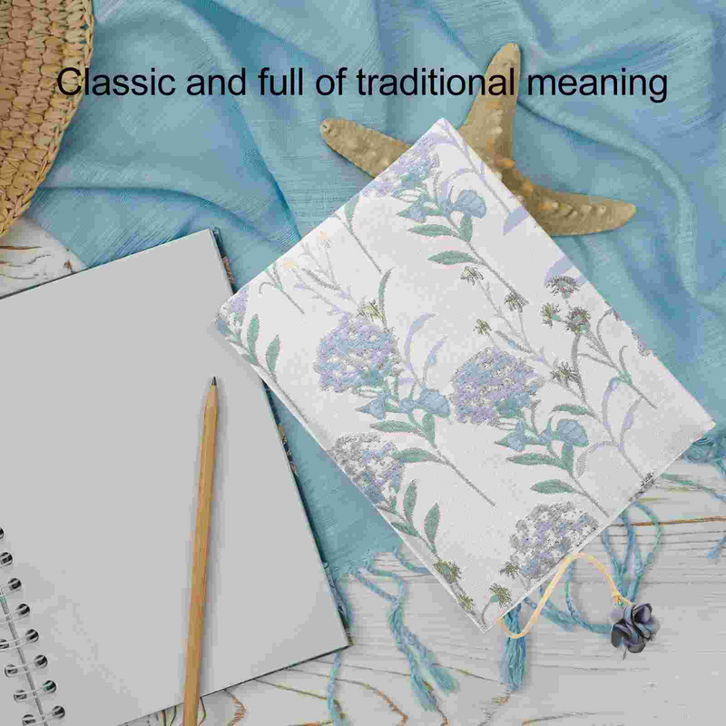 Тканевый чехол-книжка ручной работы, защитный рукав для скрапбукинга, для плетения, декоративный протектор, изысканная ткань, для путешествий, скрапбукинги