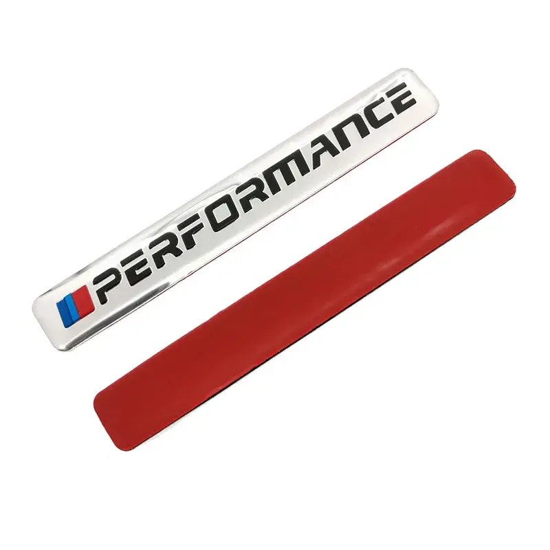 1PCS Car Decal Logo Badge Auto Accessories Sticker M Power Performance For BW  1 3 4 5 6 7E Z X    line Emblem