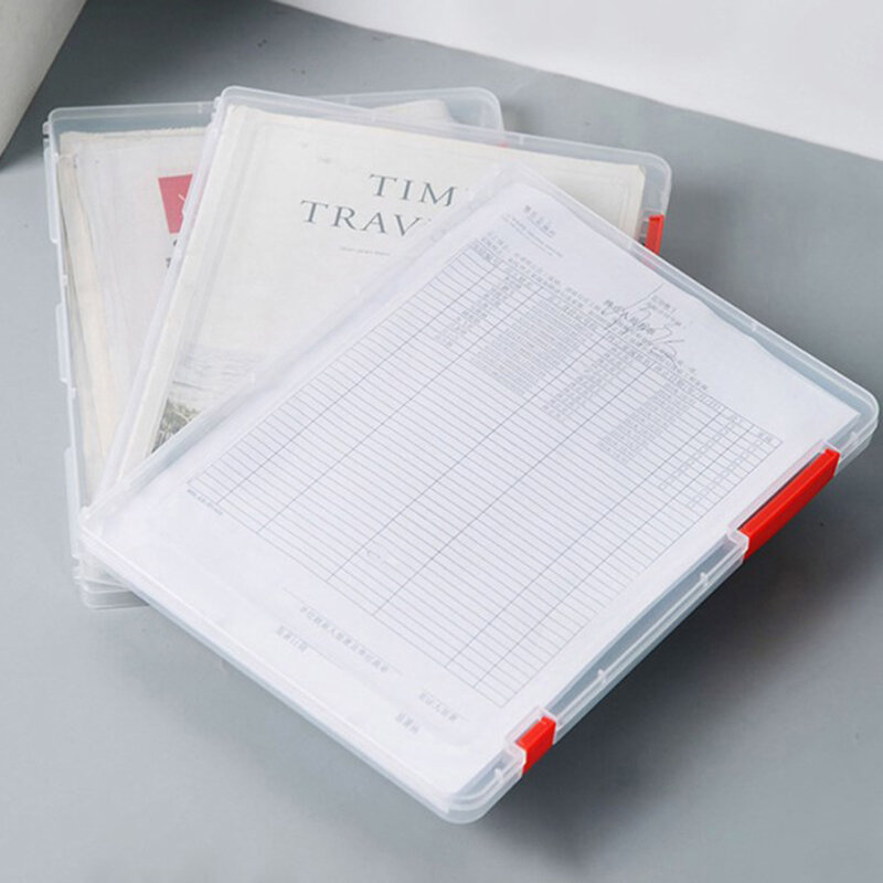 Clear Desk Document Paper Organizer, 6 Cores, A4, A5 Caixa de Arquivo, Armazenamento, Escritório, Escola, Acessórios, Crianças, Adultos