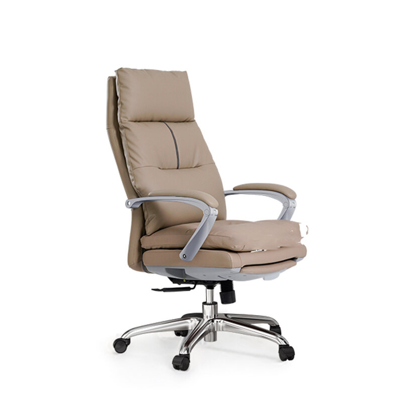 Кресло с откидывающейся спинкой, офисное кресло с компьютерным шкафом, удобное кресло с откидывающейся спинкой, роскошная кожаная мебель для Кабинета, офисная мебель