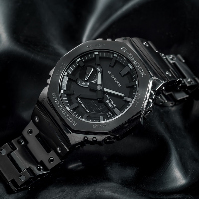 G-SHOCK GM-B2100BD seria metalowa obudowa modny wodoodporny zegarek męski prezent słoneczny męski zegarek wielofunkcyjny stoper