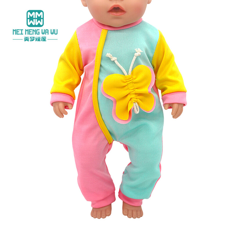 Mini ropa para muñecas, chaquetas de moda, jeans, abrigos, zapatos, se adapta a muñeca americana de 45 cm y accesorios para muñecas recién nacidas
