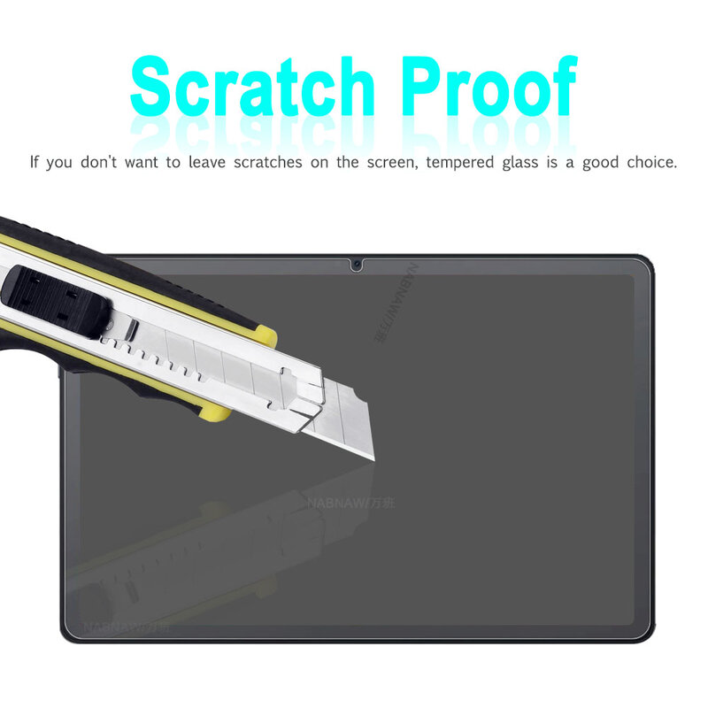 2 Pieces Ultra Clear Anti-Scratch Tempered Glass Screen Protector For Blackview Tab 90 WiFi 10.92-inch Hard Film