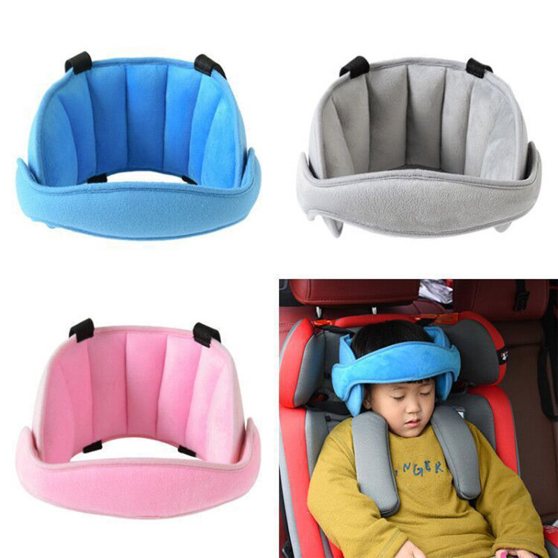 Cinturón de fijación de la cabeza del asiento del coche para niños, ayuda para dormir, Protector de la cabeza del bebé, saludable, envío directo