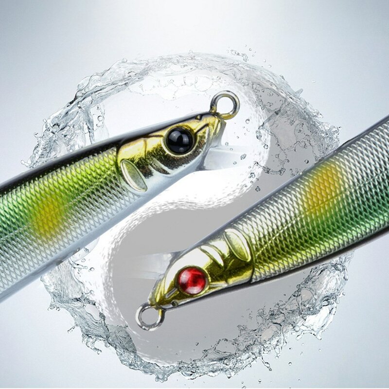 RUNCL Fishing Lures 12cm 12.5g Long distance cast Sinking Minnow Lure Hard Baits Action Wobblers Winter Fishing Tackle 