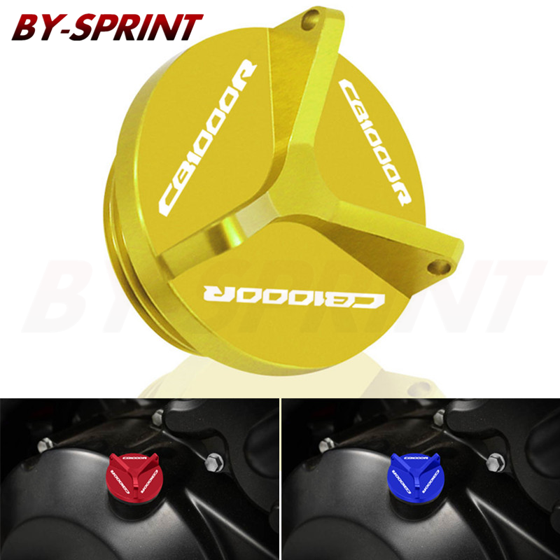 Sepeda Motor untuk Honda CB1000R CB 1000R 2008-2017 2018 2019 2020 Aluminium CNC Mesin Penyaring Minyak Piala Plug Sekrup Penutup M20 * 2.5