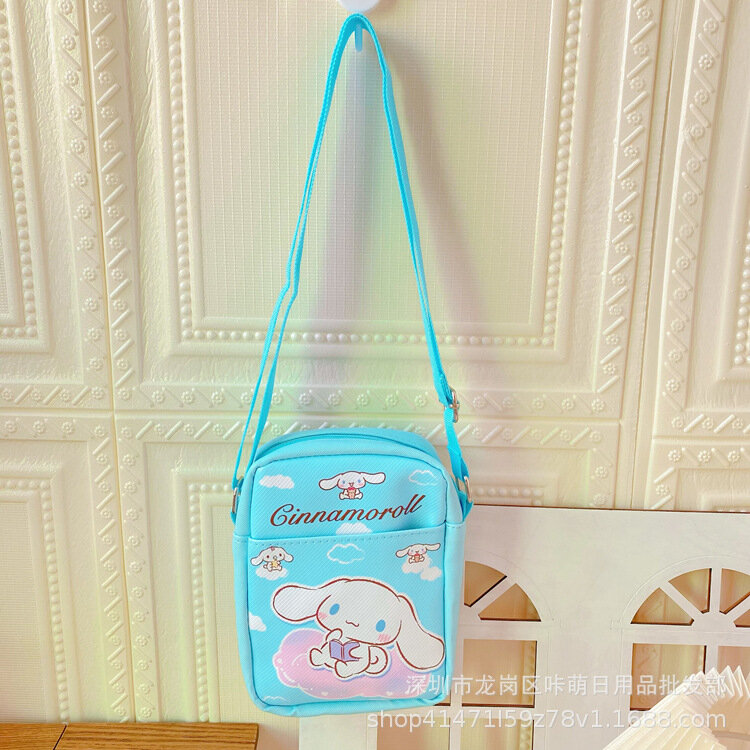 Bolsa de teléfono de un solo hombro para niñas, bolso cruzado bonito para cambio de auriculares, regalos para niños