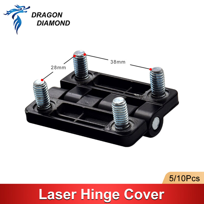 Hinge Cover For Co2 Laser Engraving Cutting Machine Laser Metal Mechanical Parts DIY Kit Zinc Alloy 175° Opening Angle