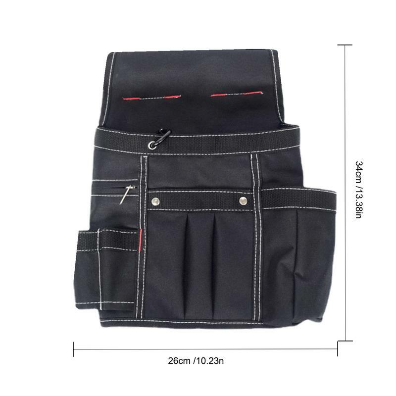 Electrician Tool Pouch Multifunctional Utility Belt Bag Adjustable Tool Belt Bags For Construction Electrician Carpenter