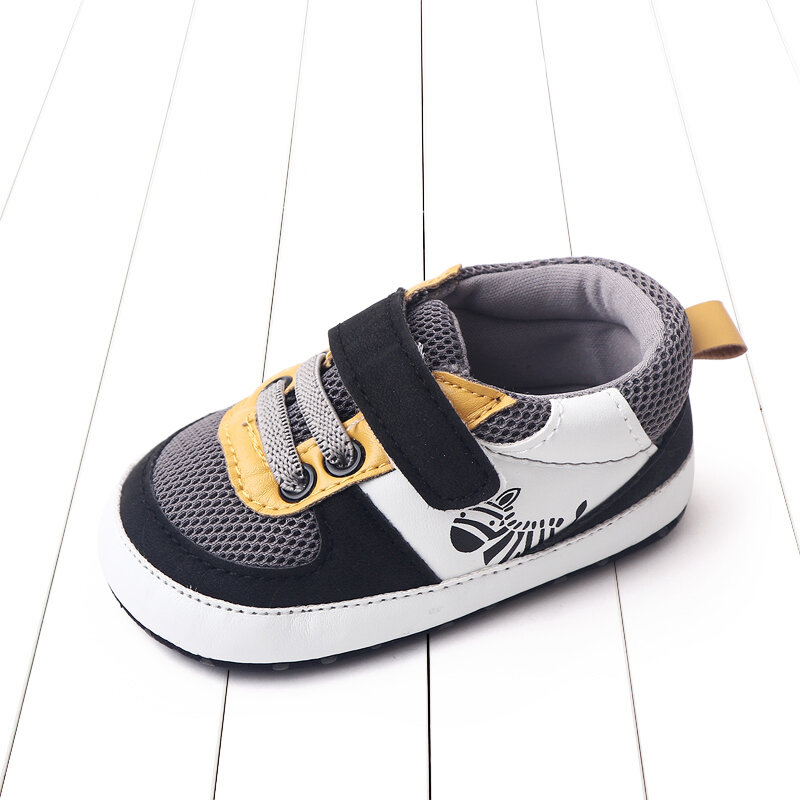 Sneakers per bambini Casual Cute Baby Flats scarpe da passeggio per neonati in Mesh traspirante per neonati maschi
