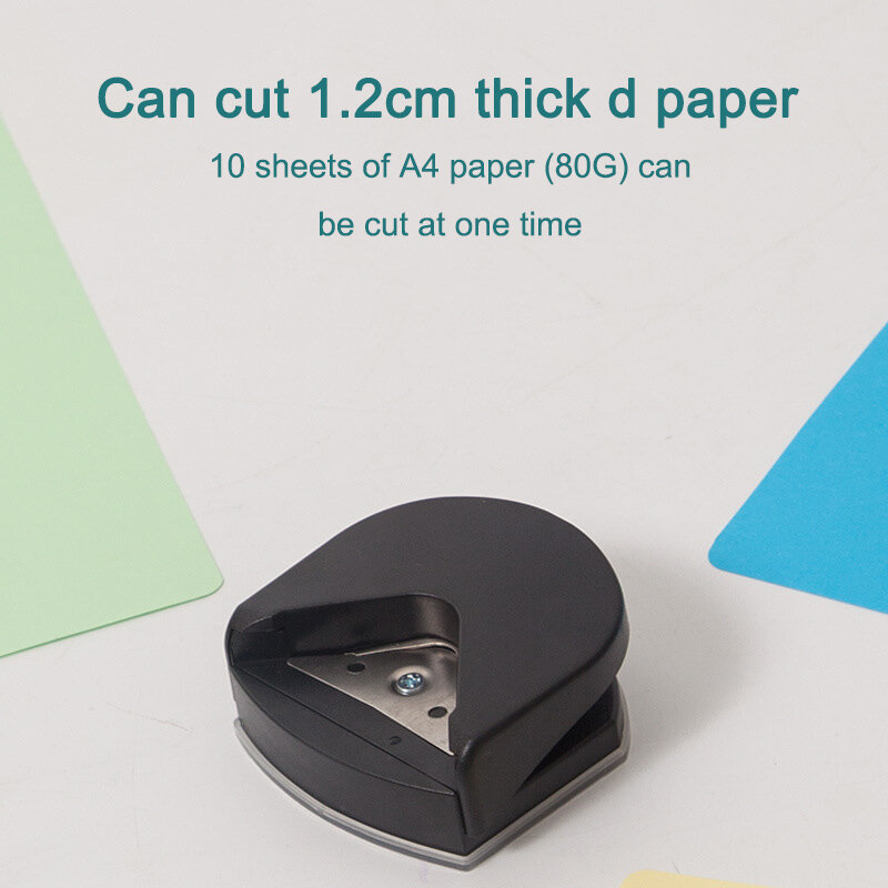 Mini cortador de fotos redondeador de esquina portátil, perforadora de papel para tarjeta fotográfica, cortador de esquina de papel, herramientas de corte redondeadas