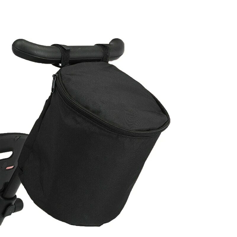유모차 가방 뚜껑과 지퍼가 달린 휴대용 걸이형 수납 정리함 QX2D