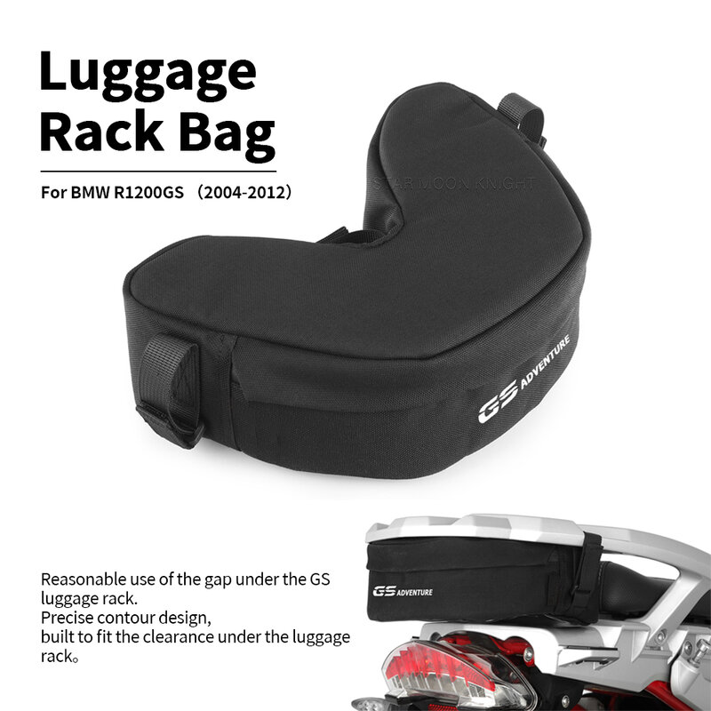 حقيبة تخزين الدراجات النارية أداة إصلاح حقيبة مقاوم للماء حقيبة الأمتعة رف حقائب الذيل حقيبة لسيارات BMW R1200GS R 1200 GS 2004 - 2011 2012