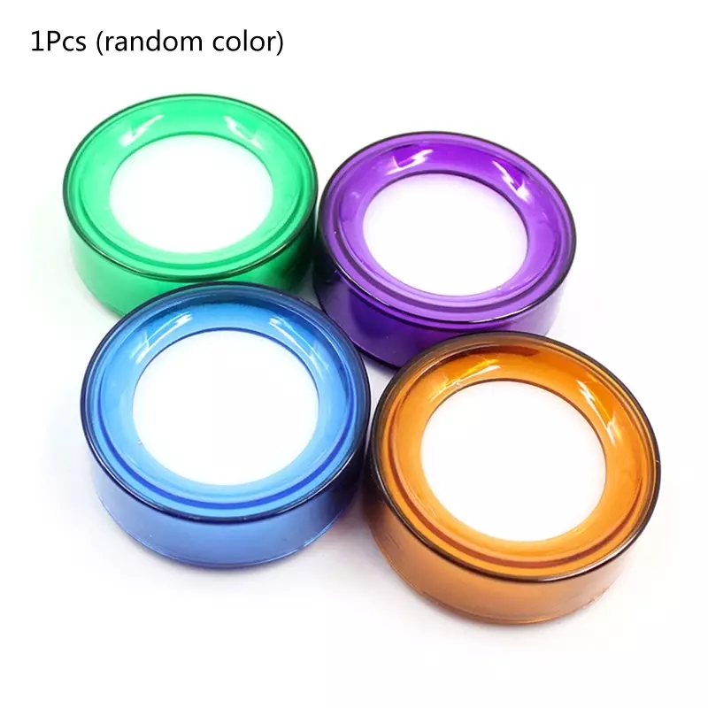 Office Desk Fingertip Moistener Round Wet Sponge Cup for Accountant Office Clerk Cashier Counting Papers Currency 55KC