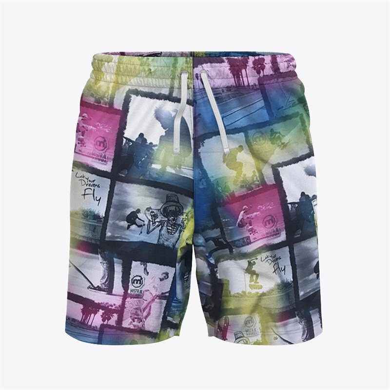 Шорты-бермуды мужские быстросохнущие, пляжные шорты для плавания, пляжа, серфинга, плавки для отдыха, плавки