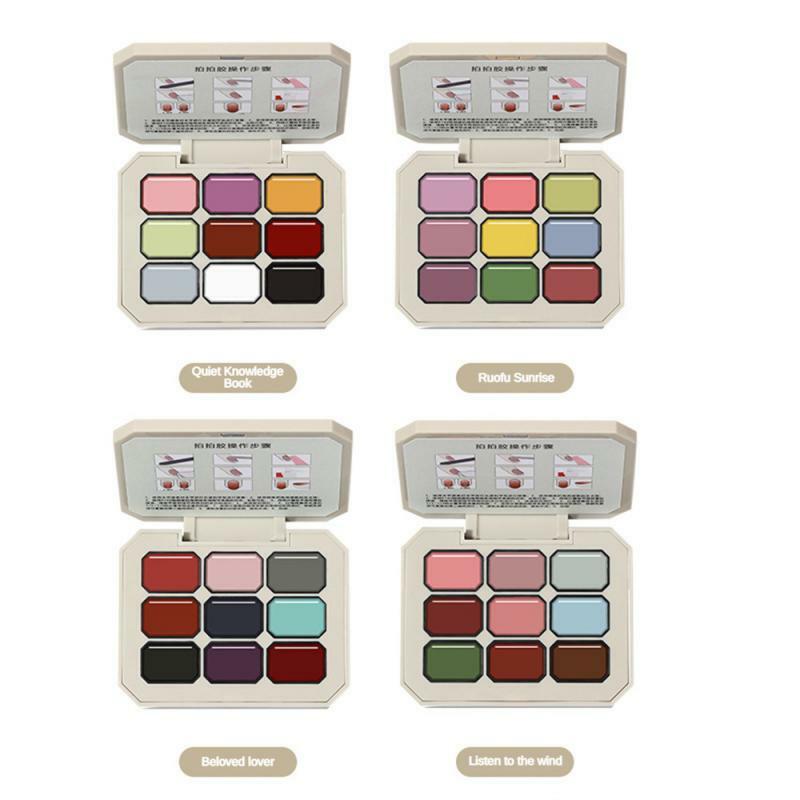 ANNIES-Gel de esponja degradado, 9 colores, colorete en polvo, diseño de uñas, Soak Off, UV LED
