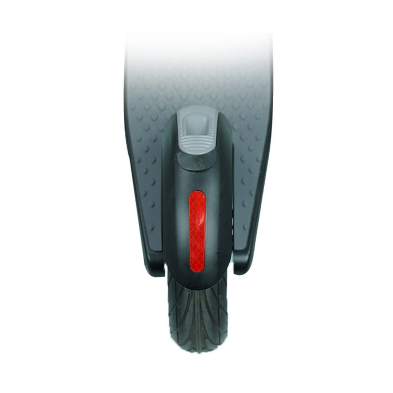 Cubierta de rueda delantera y trasera, carcasa protectora, pegatina reflectante para Ninebot Max G30, accesorios para patinete, 4 piezas, Color Rojo