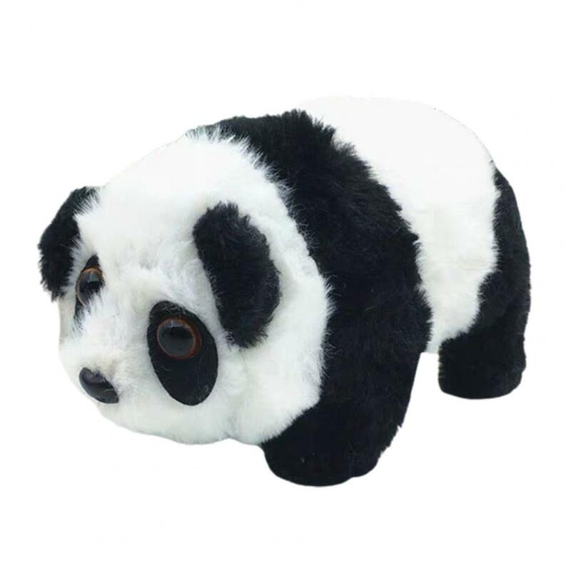 Mainan Panda Elektrik Kreatif Hadiah Anak-anak Boneka Panda Warna Cerah Hadiah Anak-anak