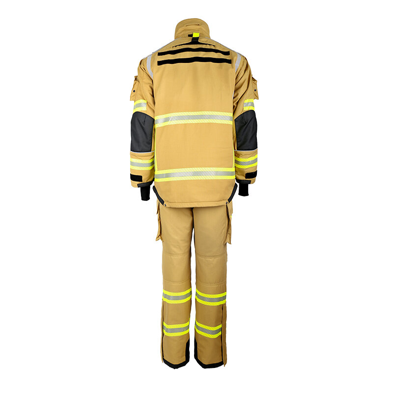 Nomex-combate a incêndios terno com engrenagem afluência, proteção pbi tecido, fábrica fornecimento, EN469