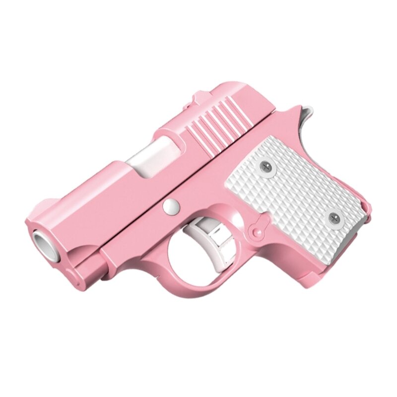 3D 空装填 DIY 拳銃 3D 印刷ニンジンおもちゃ拳銃圧力軽減 3D 印刷空装填リトル DIY おもちゃ拳銃ドロップシップ