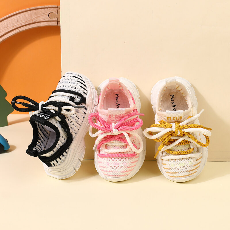 DIMI-Chaussures respirantes et coordonnantes pour bébé garçon et fille, souliers pour enfant de 0 à 2 ans, collection printemps/automne 2425