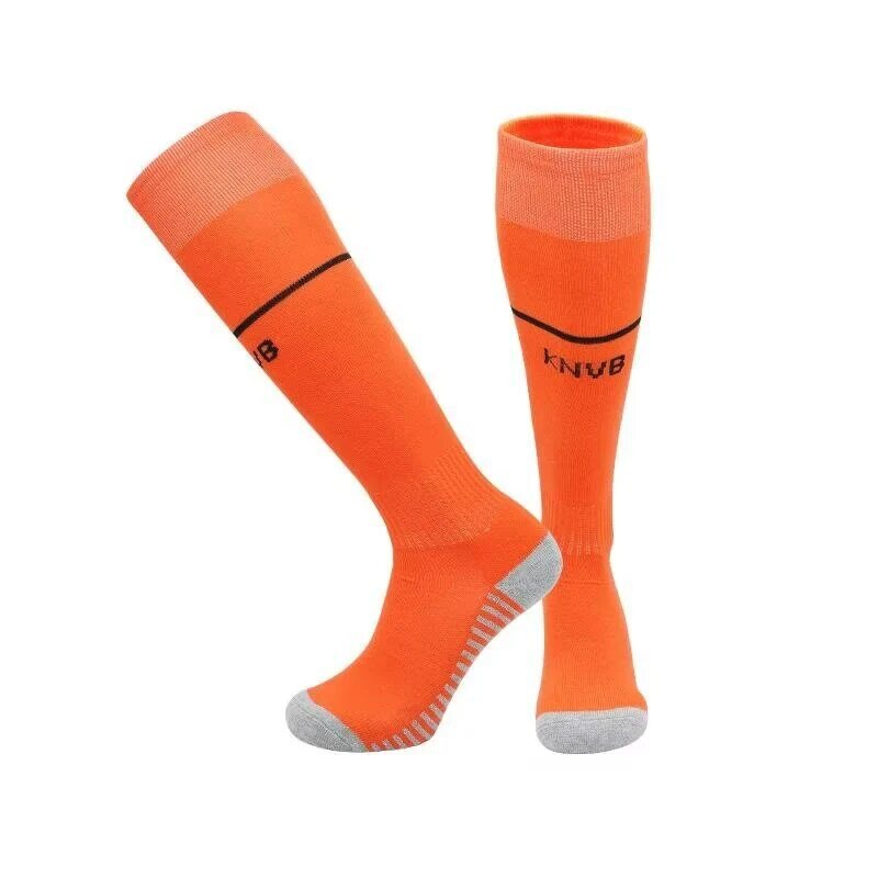 ถุงเท้า22/23ทีมฟุตบอลสำหรับผู้ใหญ่ผ้าขนหนูหนาด้านล่างหนาไม่ลื่นการฝึกซ้อมฟุตบอลแบบแข่งขันถุงเท้ากีฬา