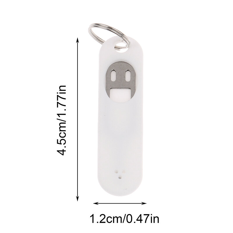 1Pc SIM Card Removal Needle Pin & Anti-lost Tray Key Chain Portable Card Removal Thimble Storage Case Ejecter Tool Needles