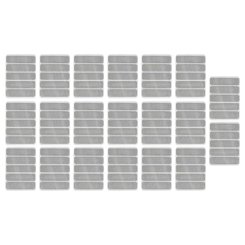 20x Window Screen Repair Patch DIY Clipping Fine Mesh Multipurpose Curtain Patch for Kitchens Holes Verandas Office Living Rooms