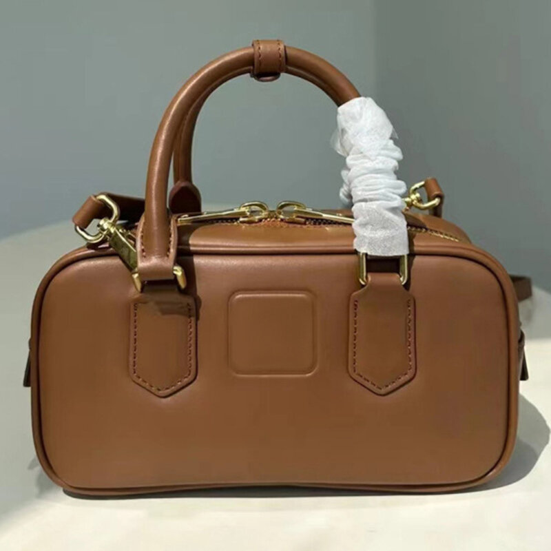 Luxury Brand Women's Bag Handbags for Women Y2k New Boston Bowling Zipper Large Capacity Cosmetic Dumpling Box Shopping  Clutche