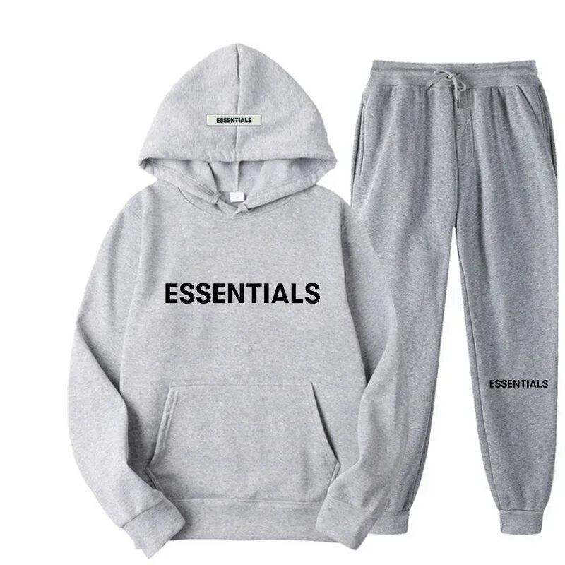 Essentials Hoodie Set Heren En Dames Sweatshirt Brief Print Geborsteld Super Dalian Hoodie Mode Hiphop Street