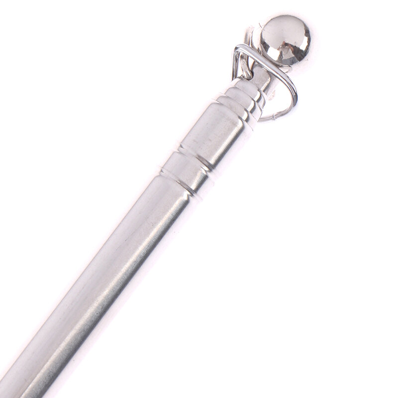 1Pc Professional Touch Whiteboard Pen High Quality Felt Head 1 Meter Stainless Steel Telescopic Teacher Pointer