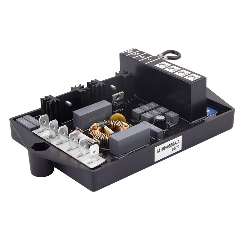 Regulador de voltaje automático para generador Marelli AVR, Control de voltaje Genset eléctrico, estabilizador ajustable, M16FA655A, 2 uds.