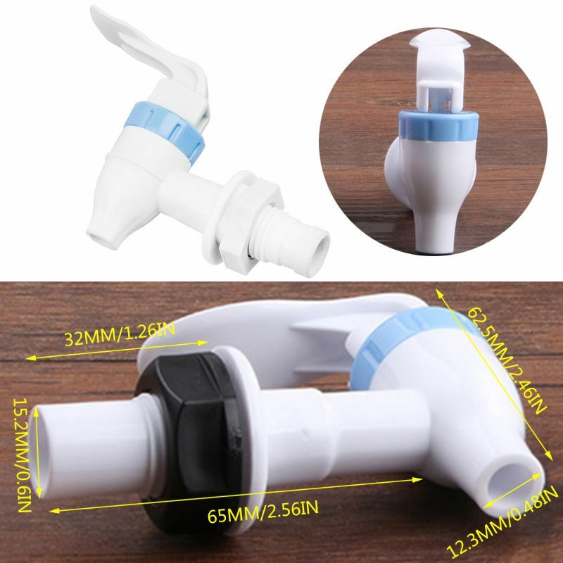 Universal Size Push Type Plastic Cold Water Dispenser Faucet Tap Replacement New A0NC
