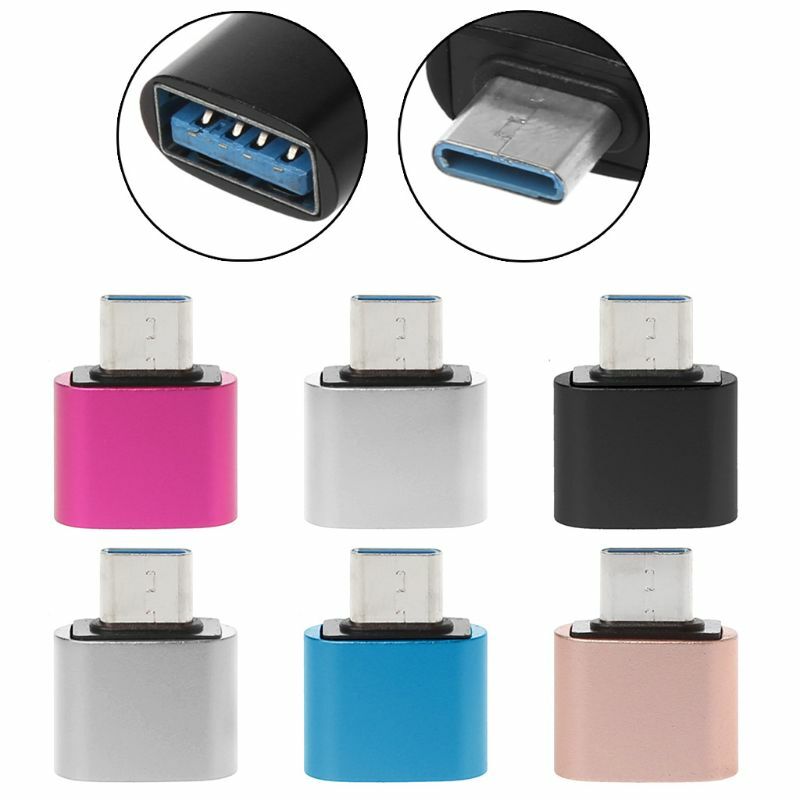 Metal USB C 3.1 Type C Male To USB 2.0 Female OTG Data Sync Converter Adapter for samsung S9 S8 Note 9/8 Mate P20 P9