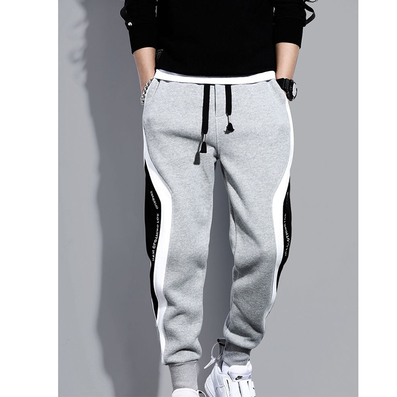 Mens Drawstring Joggers Pants Casual Fitness Sportswear Tracksuit Bottoms Slim Trousers