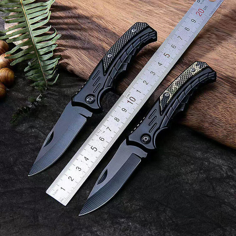 Outdoor Camping Survival Knife Stainless Steel Folding Knife Multitool Pocketknives EDC Knives Box Cutter