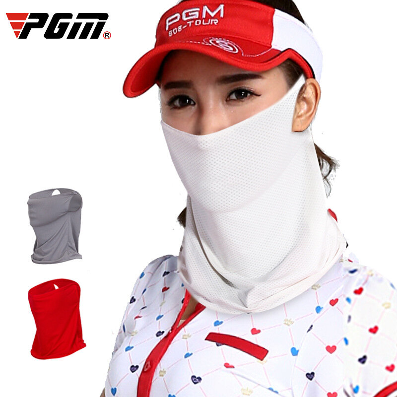 PGM 골프 쉐이드 마스크, 자외선 차단, 통기성 땀 보호, 얼굴 중립, WB003
