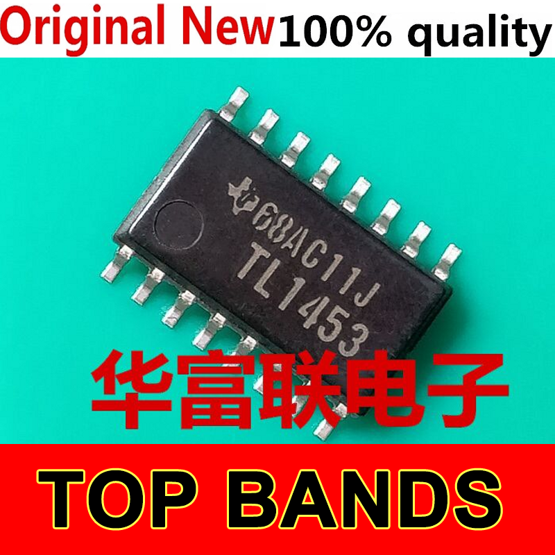 Chipset IC original, TL1453CNSR TL1453 SOP-16, novo, 10pcs