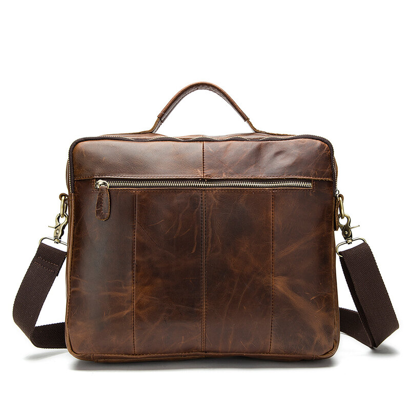 bag men's genuine leather men's briefcase laptop bag leather office bags for men's documents bussiness briefcase handbag